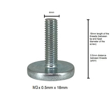 Load image into Gallery viewer, TOSHIBA 65QF5D53DB VESTEL TV MOUNTING SCREWS 2PCS 23606209