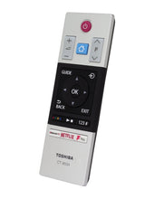 Load image into Gallery viewer, TOSHIBA 55X9863DB REMOTE CONTROL CT-8534