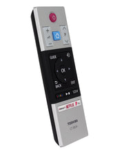 Load image into Gallery viewer, TOSHIBA 55X9863DB REMOTE CONTROL CT-8534