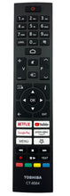 Load image into Gallery viewer, TOSHIBA 40LA3263DG 43UA2063DG 50UA2063DG TV REMOTE CONTROL CT-8564