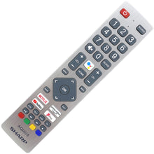Load image into Gallery viewer, SHARP 4T-C49BL2KF2AB 4T-C50BJ1KF2FB-P 4T-C50BL2KF2AB AQUOS REMOTE CONTROL SHW/RMC/0133 SHWRMC0133