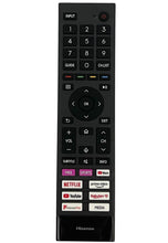 Load image into Gallery viewer, HISENSE 55A7HQTUK 55E76GQTUK 55E77HQ VOICE REMOTE CONTROL HT280197 ERF3A80