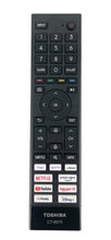 Load image into Gallery viewer, TOSHIBA 65QV2F63DB 65UV2F53DB VIDAA VOICE TV REMOTE CONTROL CT-8575