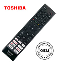 Load image into Gallery viewer, TOSHIBA 65QV2F63DB 65UV2F53DB VIDAA VOICE TV REMOTE CONTROL CT-8575