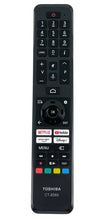 Load image into Gallery viewer, TOSHIBA 50QA4C63DG 50QA7D63DG 50UA2B63DG VOICE TV REMOTE CONTROL CT-8569