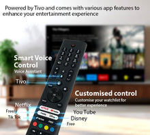Load image into Gallery viewer, PANASONIC TB-65W60AEY TV-55W60AEY VOICE TV REMOTE CONTROL RC45195T-V1