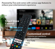 Load image into Gallery viewer, PANASONIC TB-43W60AEY TB-50W60AEY TB-55W60AEY VESTEL TIVO VOICE TV REMOTE CONTROL RC45195T-V1