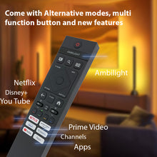 Load image into Gallery viewer, PHILIPS 55PUS8009/12 55PUS8079 65PUS7009/12 AMBILIGHT TV REMOTE CONTROL 398GR10BEPHNE100CR