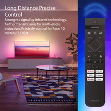 Load image into Gallery viewer, PHILIPS 50PUS7609/12 50PUS8009/05 50PUS8009/12 AMBILIGHT TV REMOTE CONTROL 398GR10BEPHNE100CR