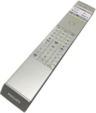 Load image into Gallery viewer, PHILIPS 55OLED855/12 55OLED856/12 55OLED857/12 AMBILIGHT VOICE REMOTE CONTROL WITH BACKLIGHT 996592103069 398GM10BEPHN0045SY