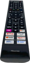 Load image into Gallery viewer, HISENSE 43A7GQ 50A63H 50A6BG REMOTE CONTROL ERF3B80H HT288490 T288490