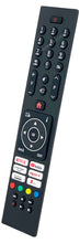 Load image into Gallery viewer, LOGIK L32SHE22 REPLACEMENT VESTEL TV REMOTE CONTROL RC45137P BLACK
