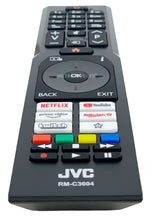 Load image into Gallery viewer, JVC LT-40VF3055 LT-40VF3056 LT-43VF5156 TV REMOTE CONTROL RM-C3604 30113089