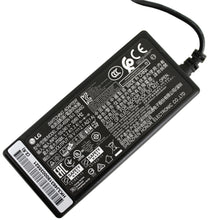 Load image into Gallery viewer, LG 24GL600F 24GL650 24GN53A-B POWER ADAPTER 100-240V AC 19V DC 2.1A 50-60HZ EAY63190001